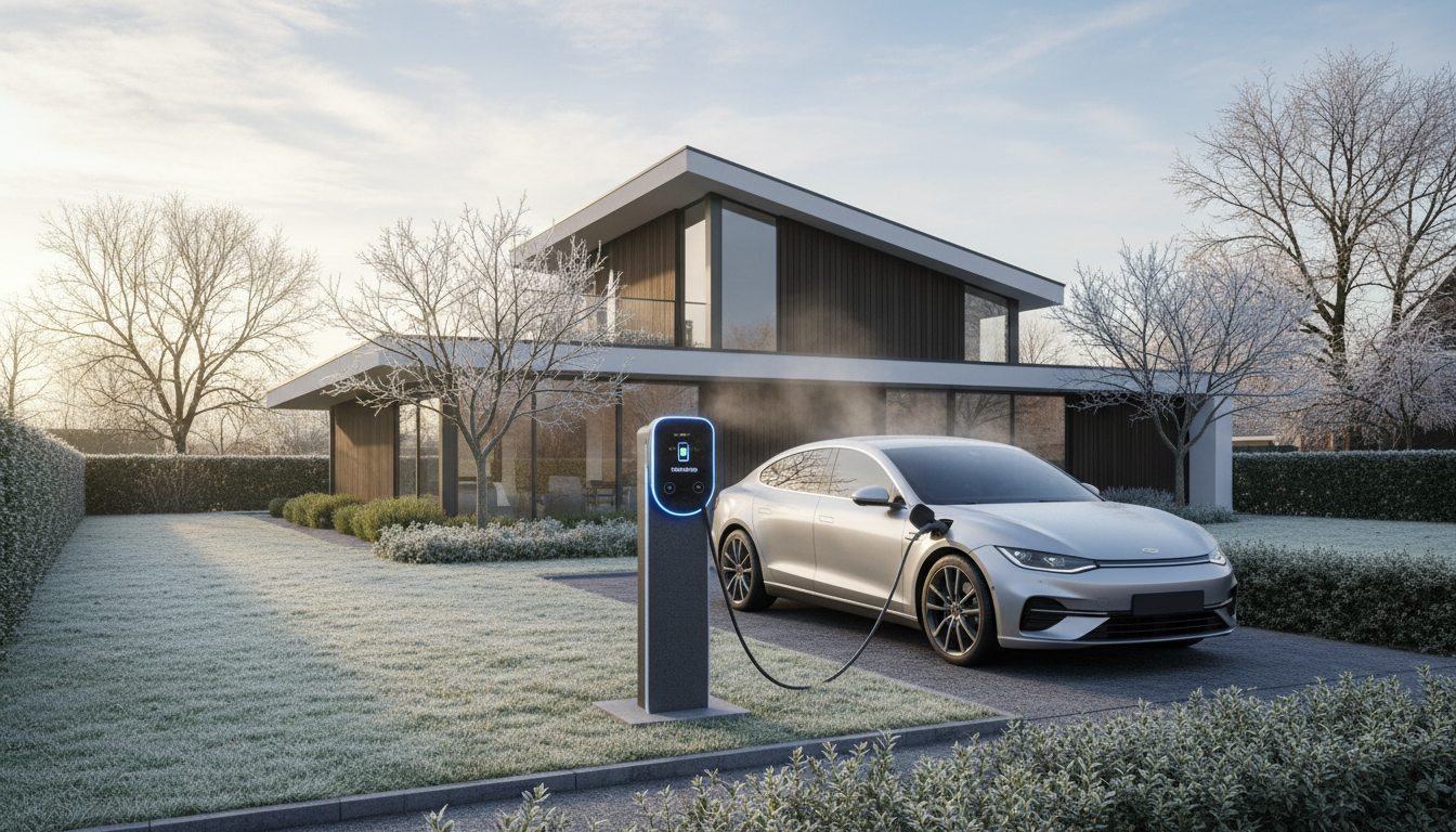 Wooncomfort met laadpaal - sfeerbeeld