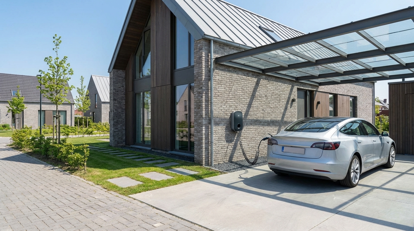 Laadpunt in Antwerpen