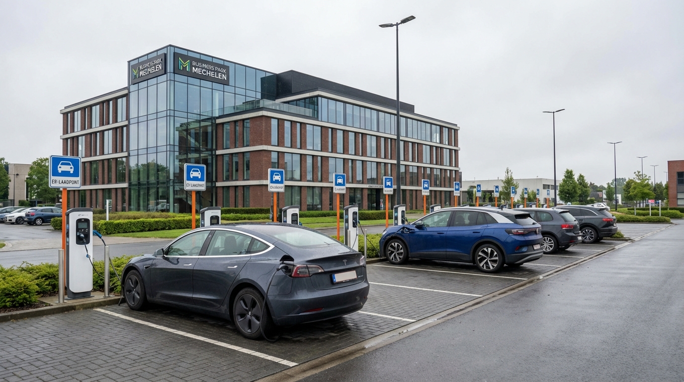 Laadpunt in Bornem